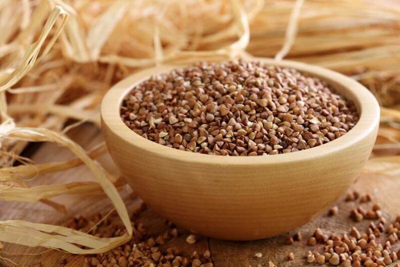 varietà di dieta di grano saraceno